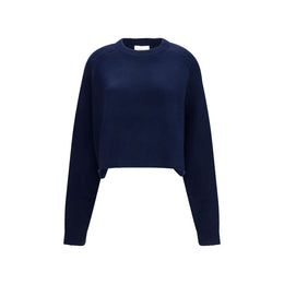 Lisa Yang Blauer Kaschmirpullover