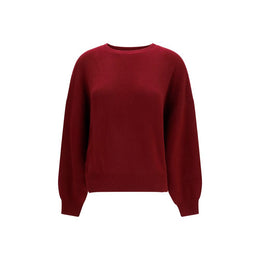 Lisa Yang Kaschmirpullover in Bordeaux