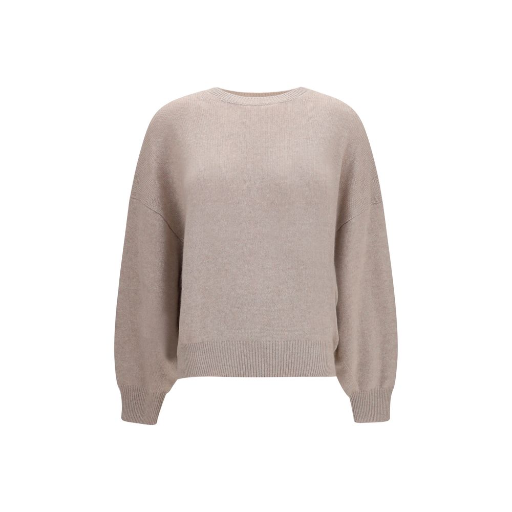 Lisa Yang Beiger Kaschmirpullover