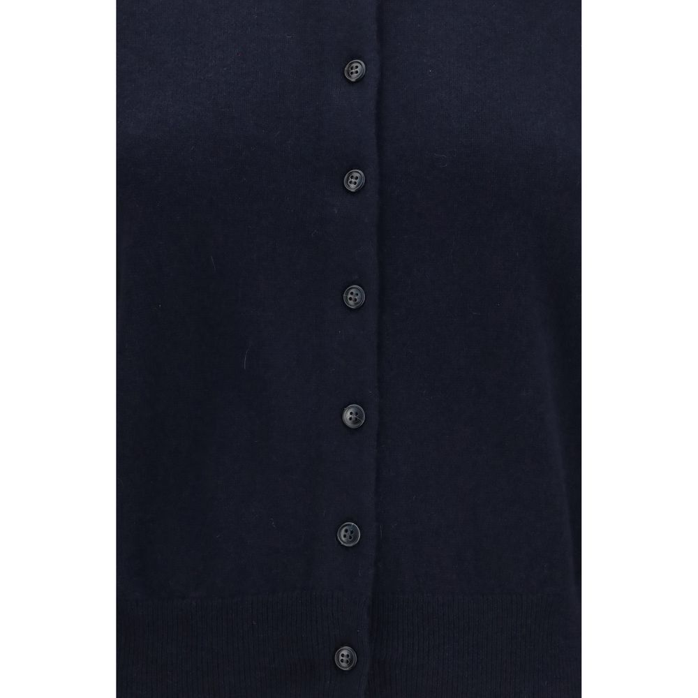 Lisa Yang Blauer Kaschmir-Cardigan