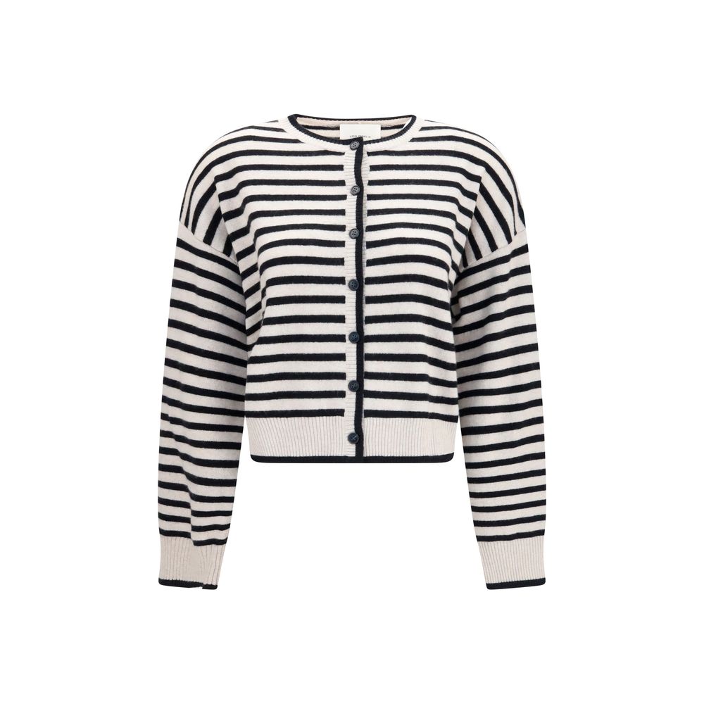 Lisa Yang Mehrfarbige Kaschmir-Strickjacke