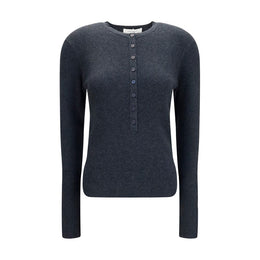 Lisa Yang Grauer Baumwollpullover
