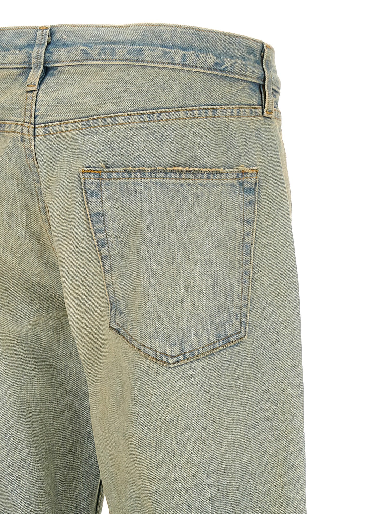 Fear Of God Blaue Jeans aus Baumwolle im geraden Schnitt