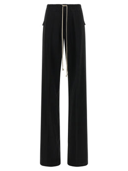 Rick Owens Schwarze Freizeithose aus Viskose