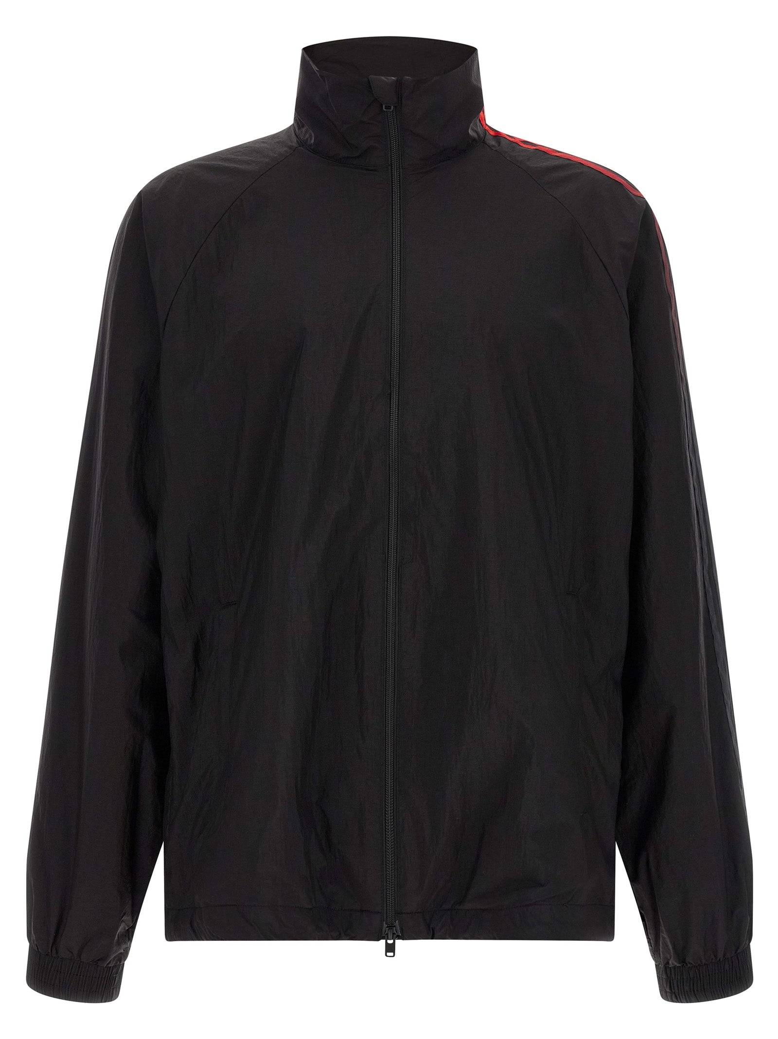 Y-3 Schwarzes Polyamid-Sweatshirt