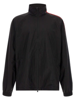 Y-3 Schwarzes Polyamid-Sweatshirt
