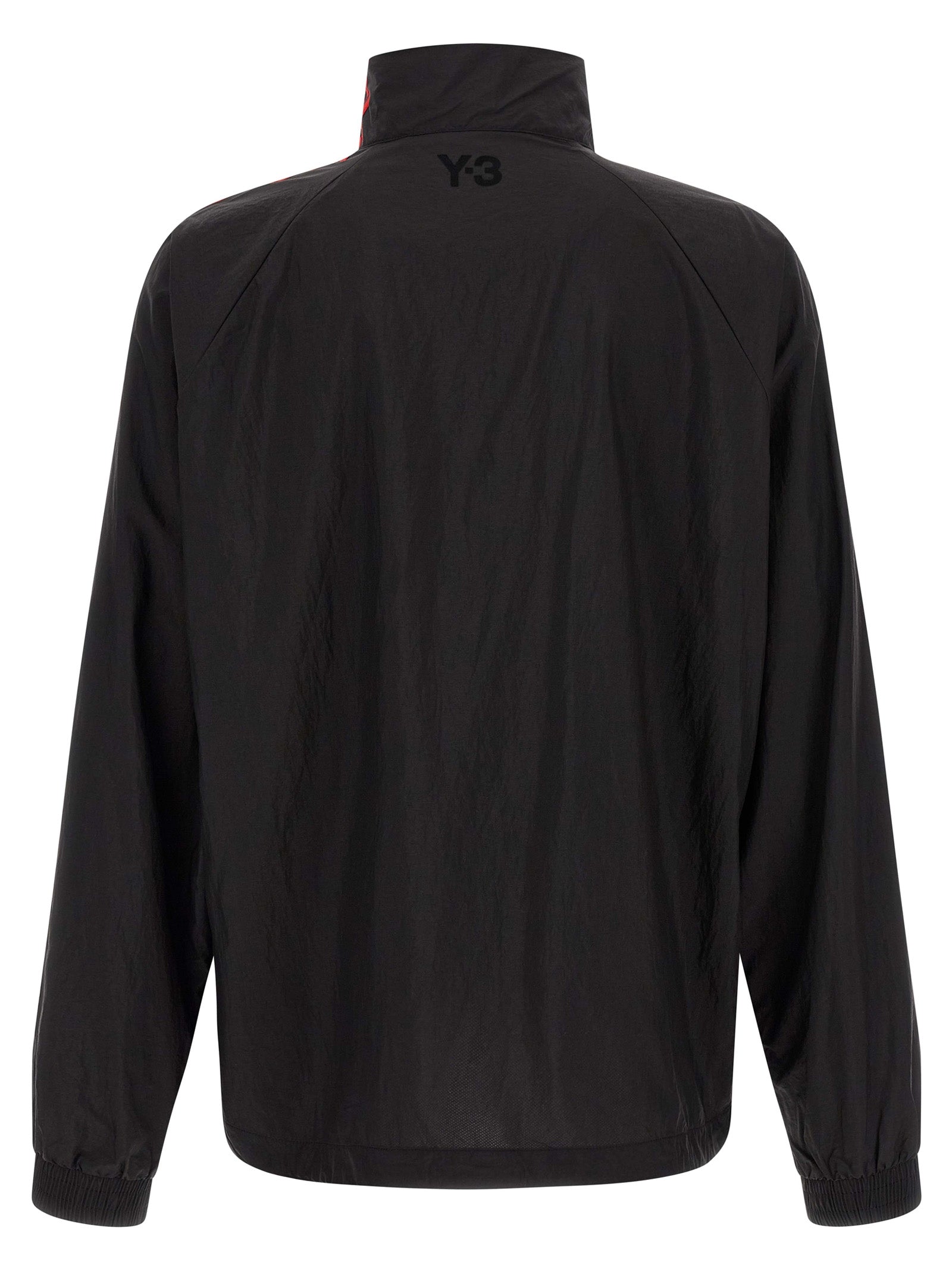 Y-3 Schwarzes Polyamid-Sweatshirt