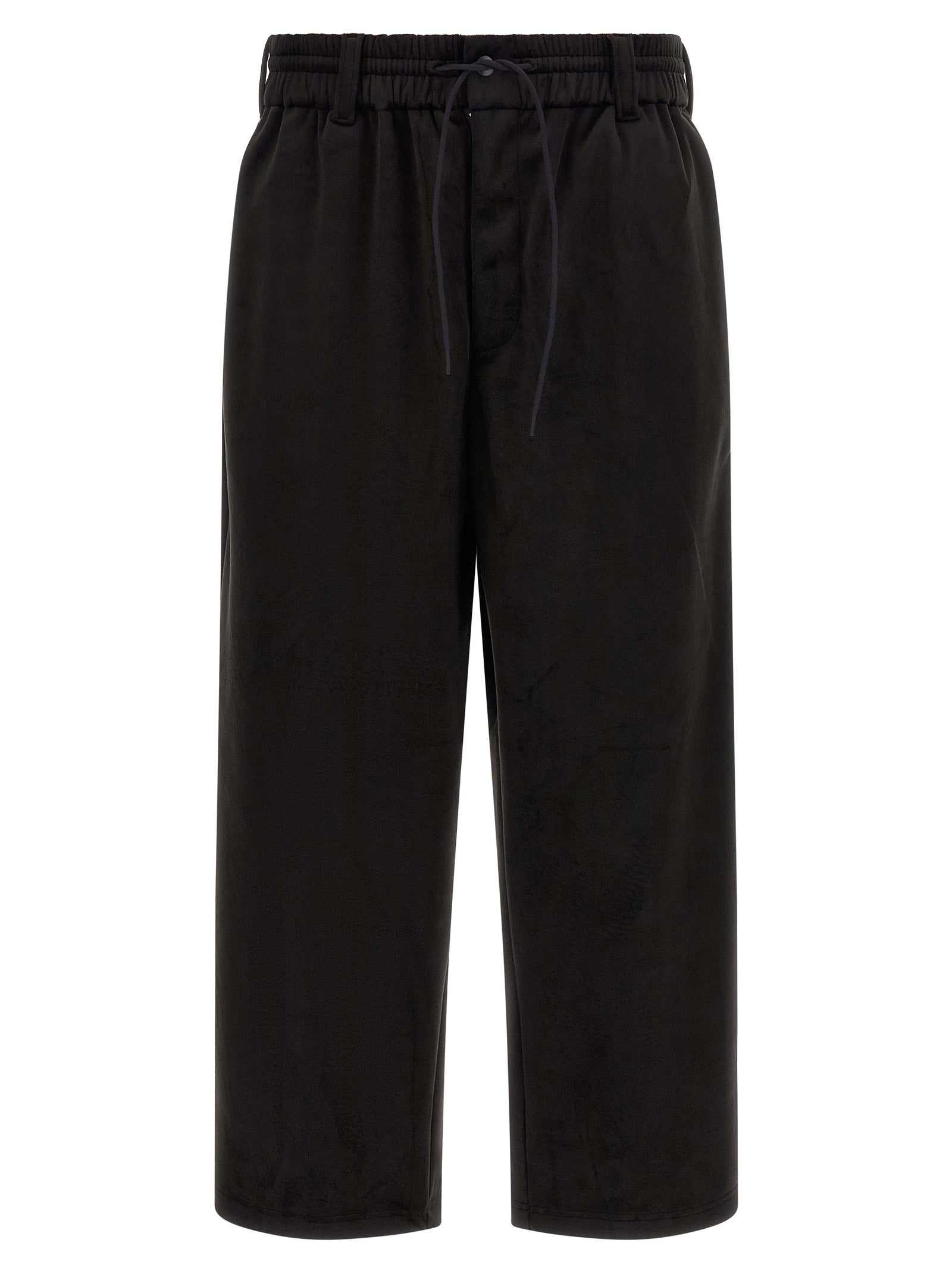 Y-3 Schwarze Trainingshose aus recyceltem Polyester