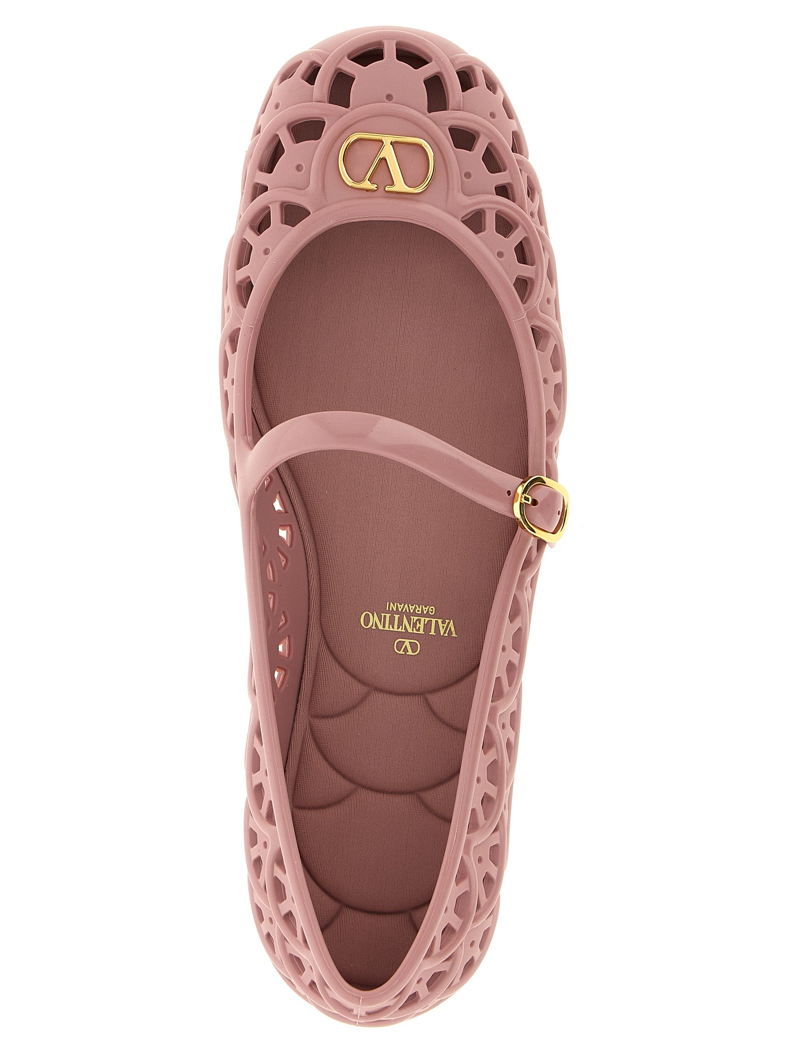 Valentino Garavani Mehrfarbige Ballerinas aus Polyvinyl