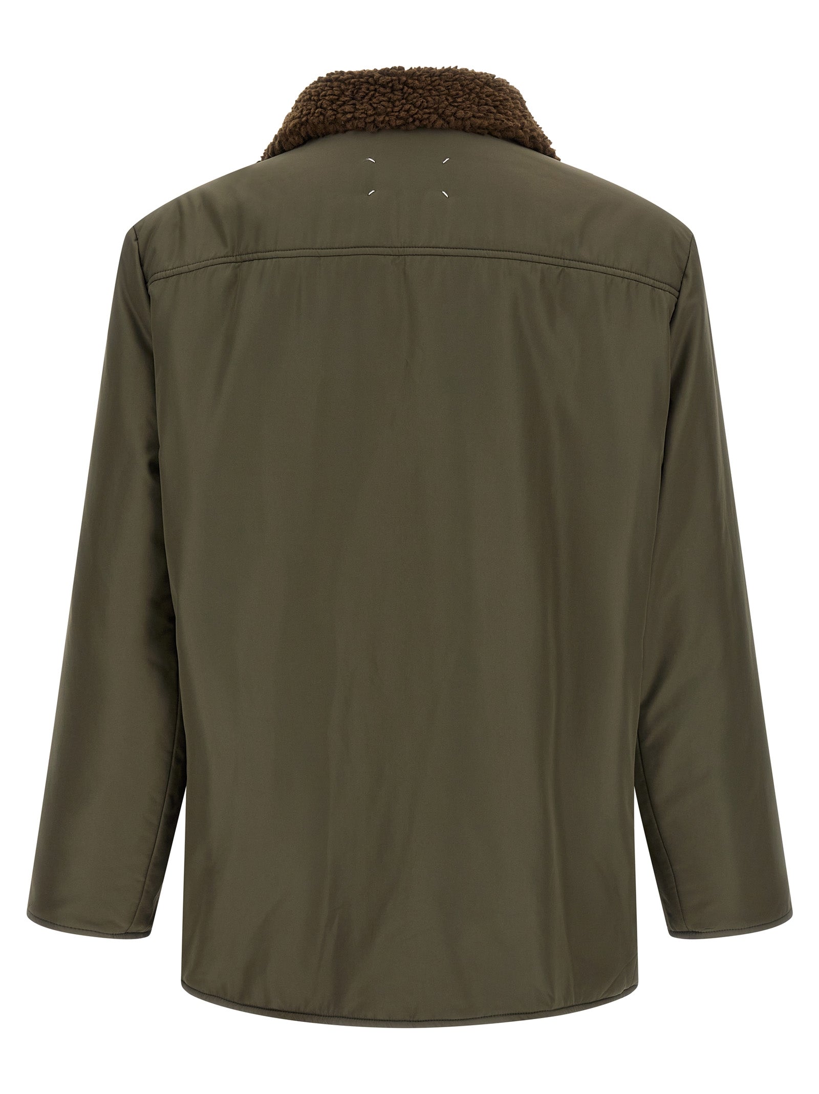 Maison Margiela Zweifarbiger Polyester-Parka