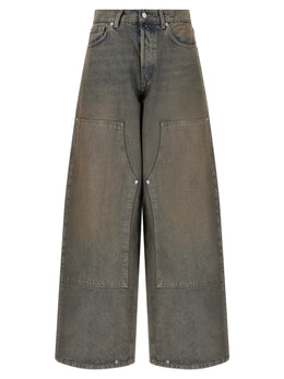 Haikure Blaue Baumwolljeans im Relaxed Fit