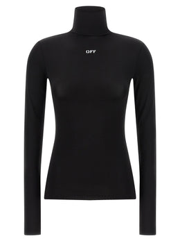 Off-White Schwarzer Cardigan aus Acetat