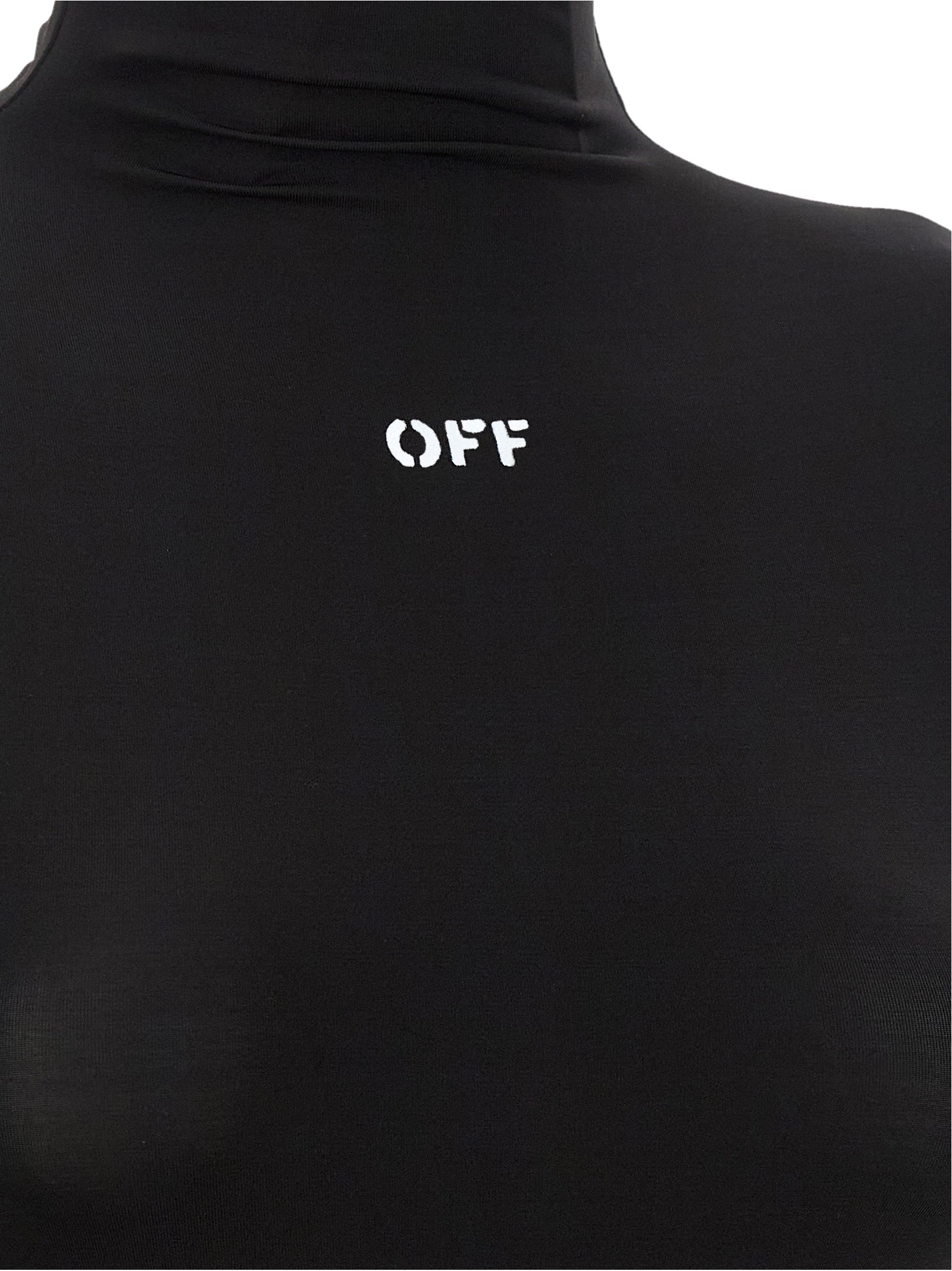 Off-White Schwarzer Cardigan aus Acetat