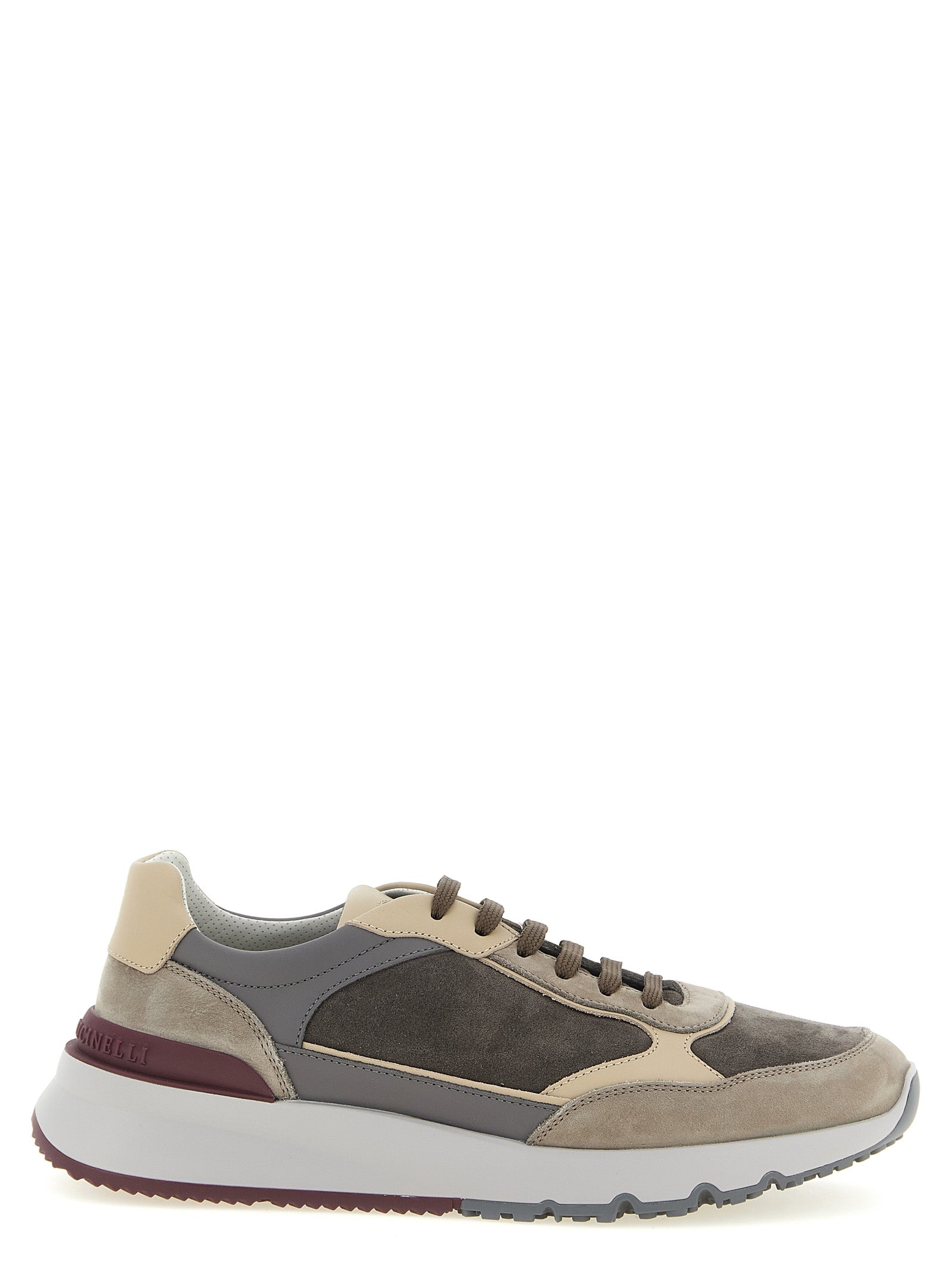 Brunello Cucinelli Bunte Sneaker aus Kalbsleder