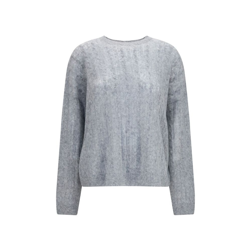 Lisa Yang Grauer Kaschmirpullover