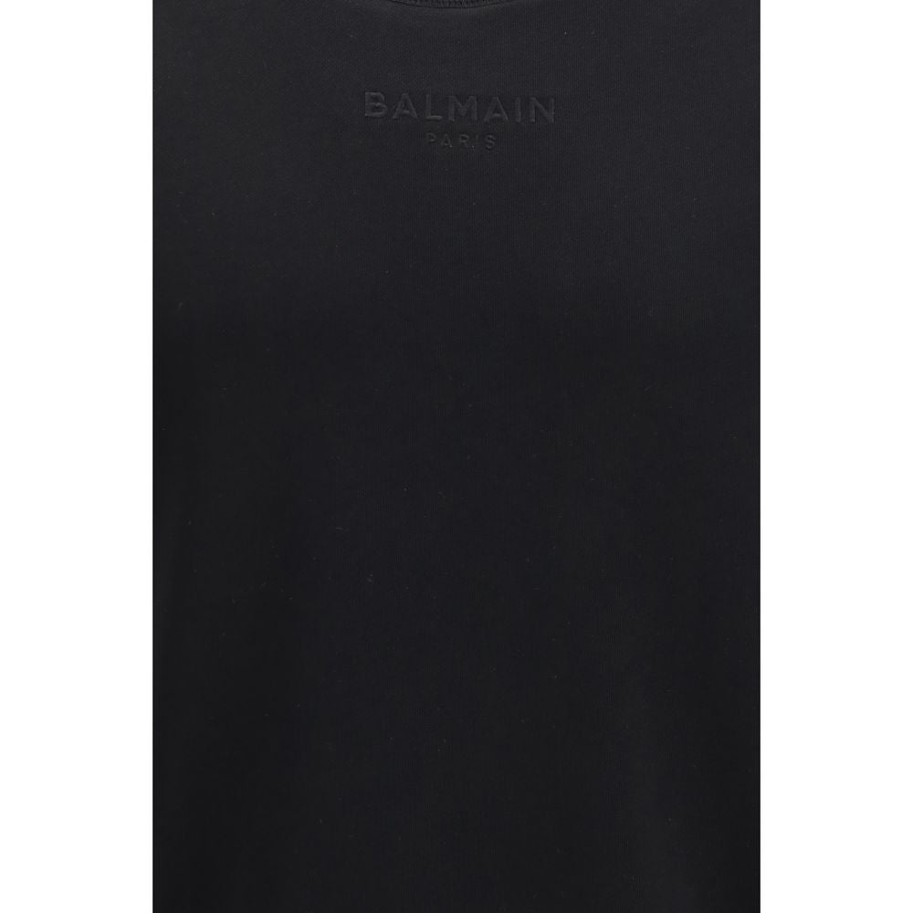 Balmain Schwarzer Baumwoll-Sweatshirt
