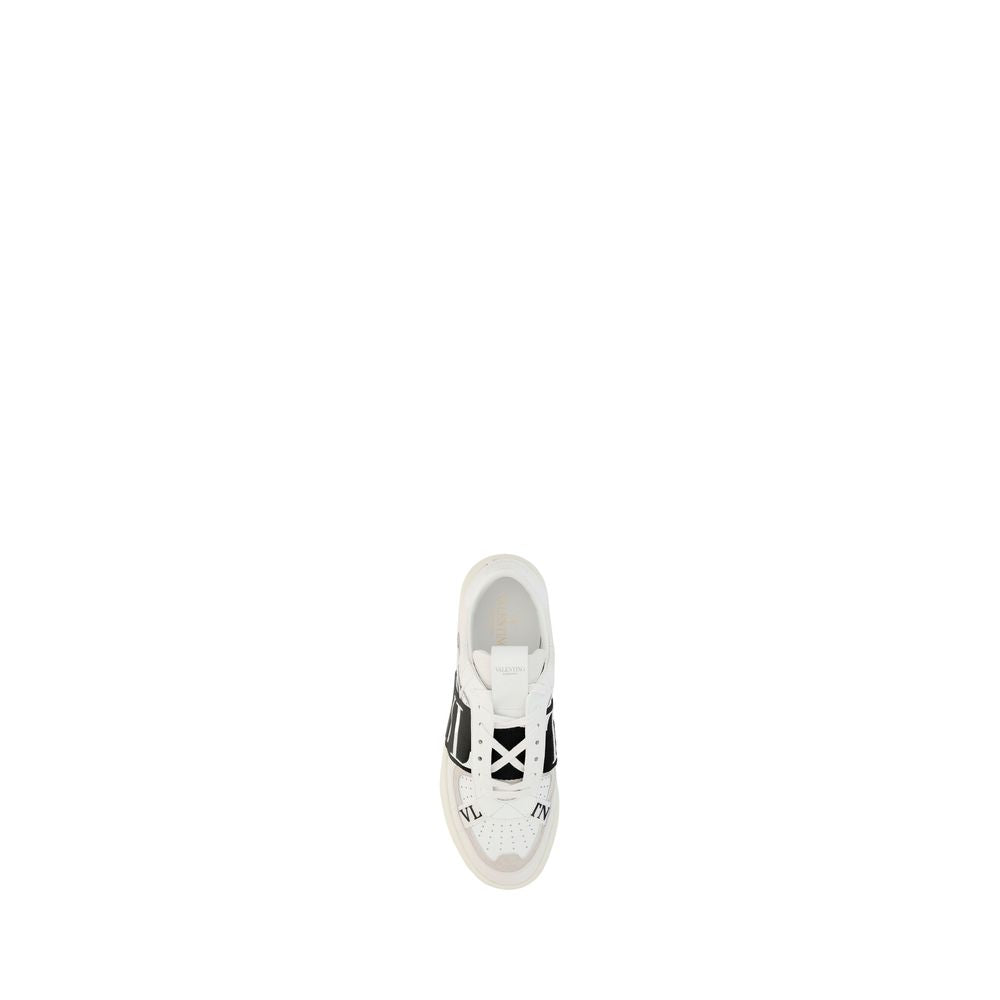 Valentino Garavani Weiße Kalbsleder Bos Taurus Athletic Sneaker
