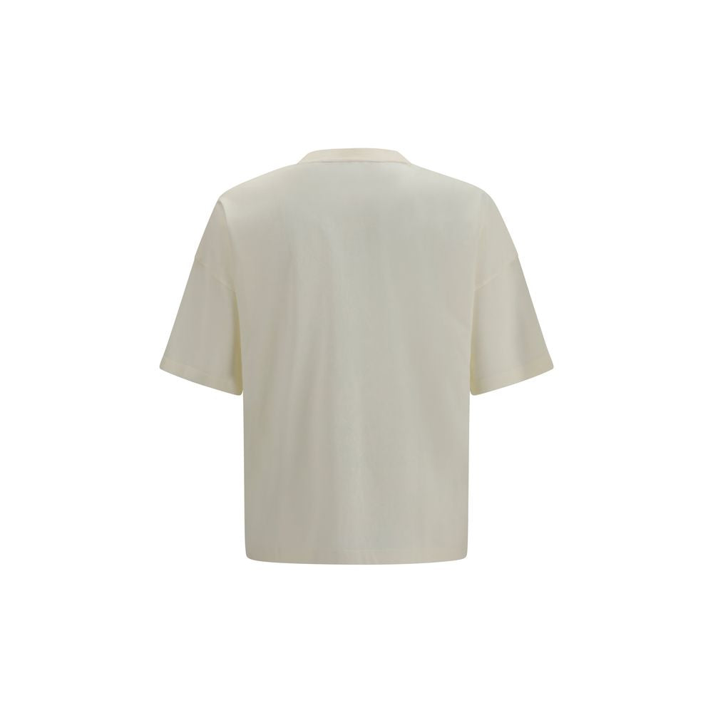 Palm Angels Beiges Baumwoll-T-Shirt