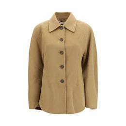 Rohe Beige Wool Oves Aries Full-Length Jacket
