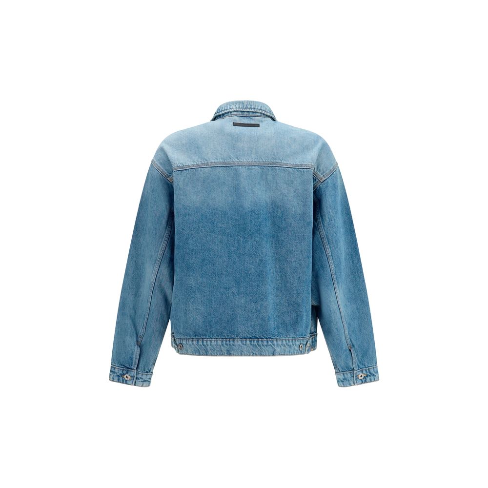 7FOR Blaue Jeansjacke aus Baumwolle