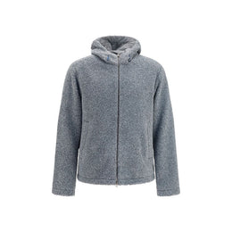 Herno Graue Polyester-Jacke in voller Länge