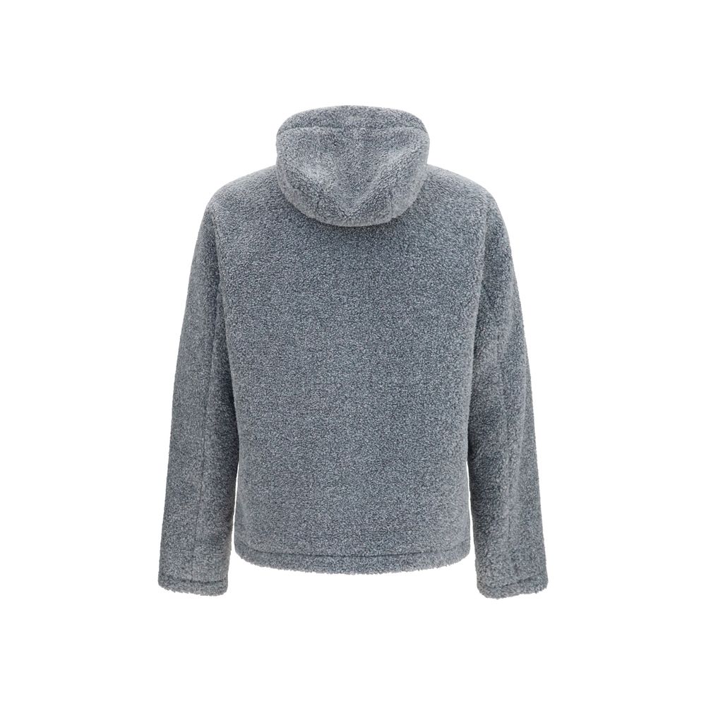 Herno Graue Polyester-Jacke in voller Länge