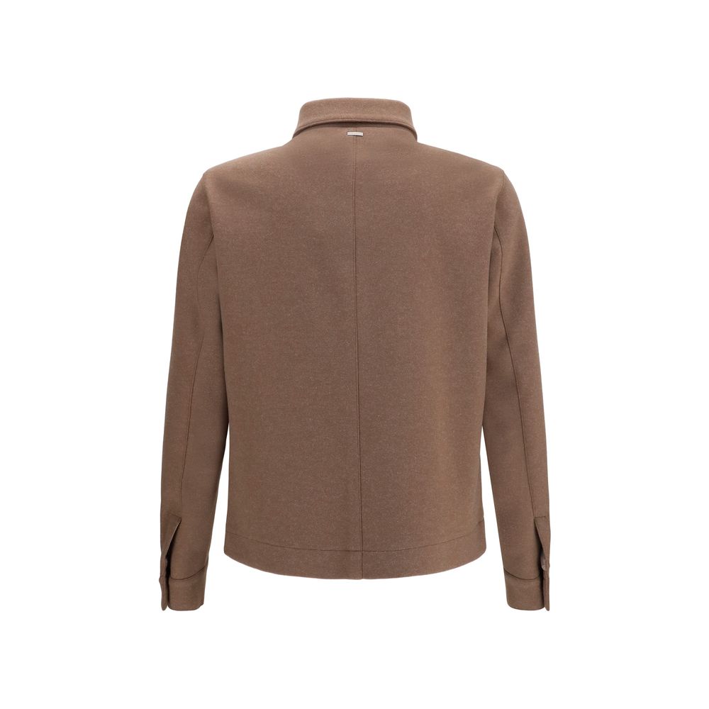 Herno Braune Polyester-Jacke