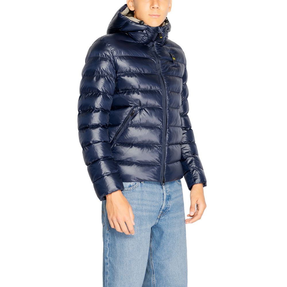 Blauer Blaue Polyesterkleidung