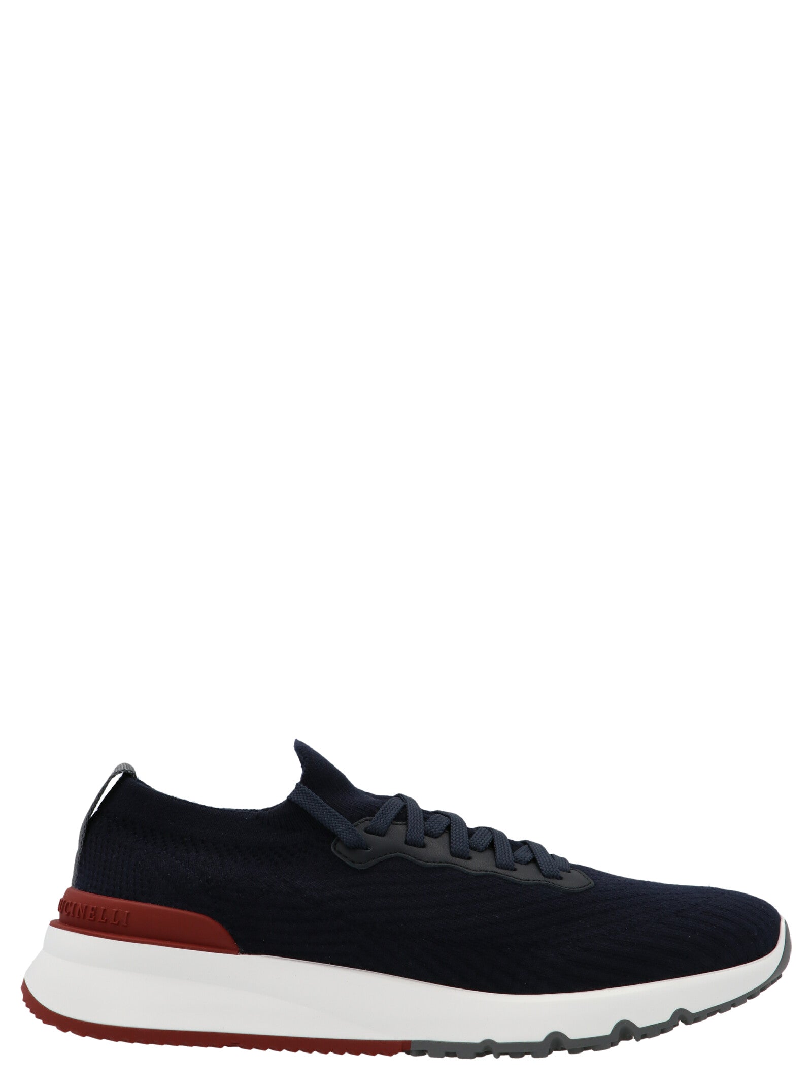 Brunello Cucinelli Blaue Sneaker aus Polyethylen für sportliche Aktivitäten