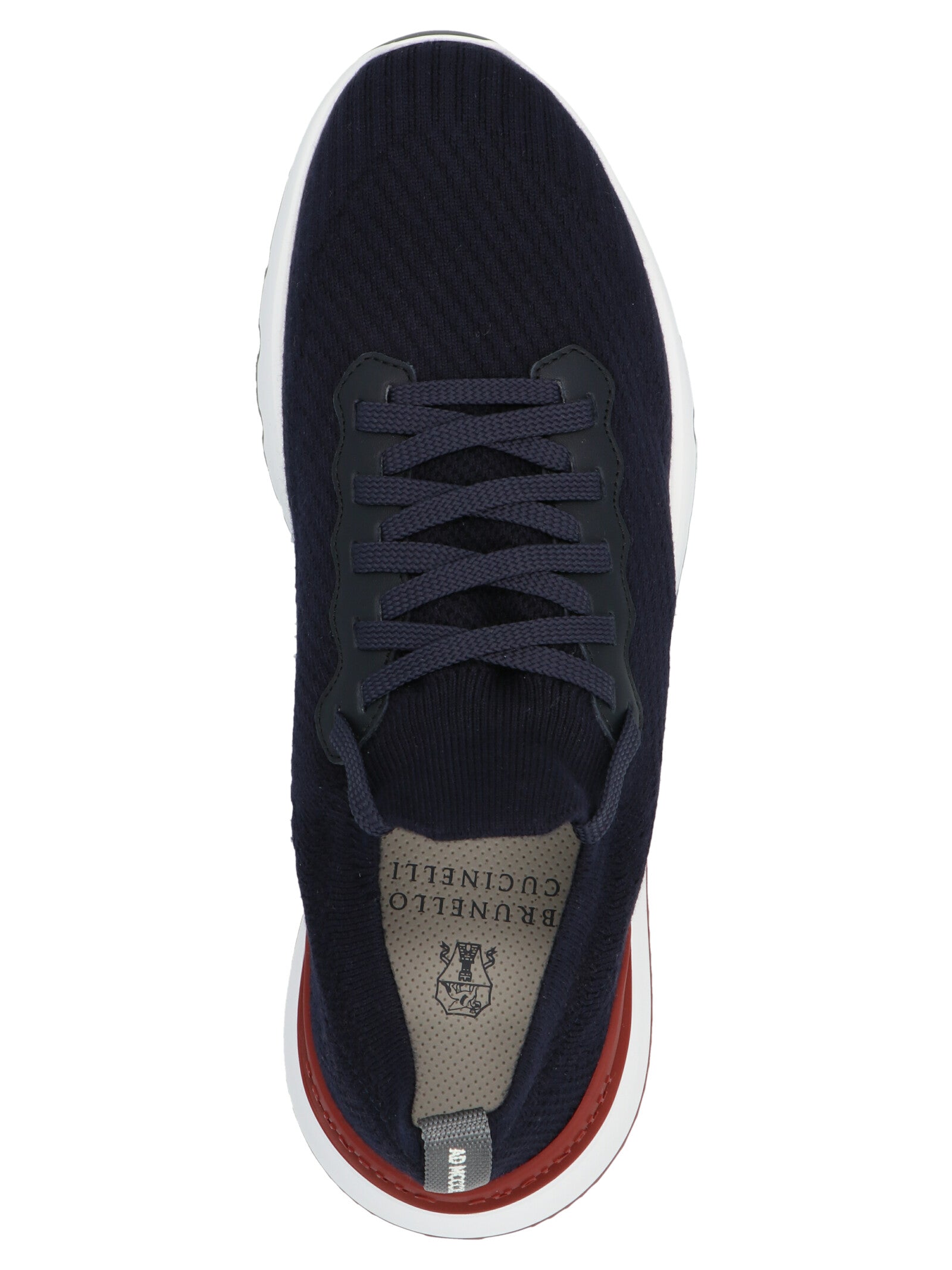 Brunello Cucinelli Blaue Sneaker aus Polyethylen für sportliche Aktivitäten