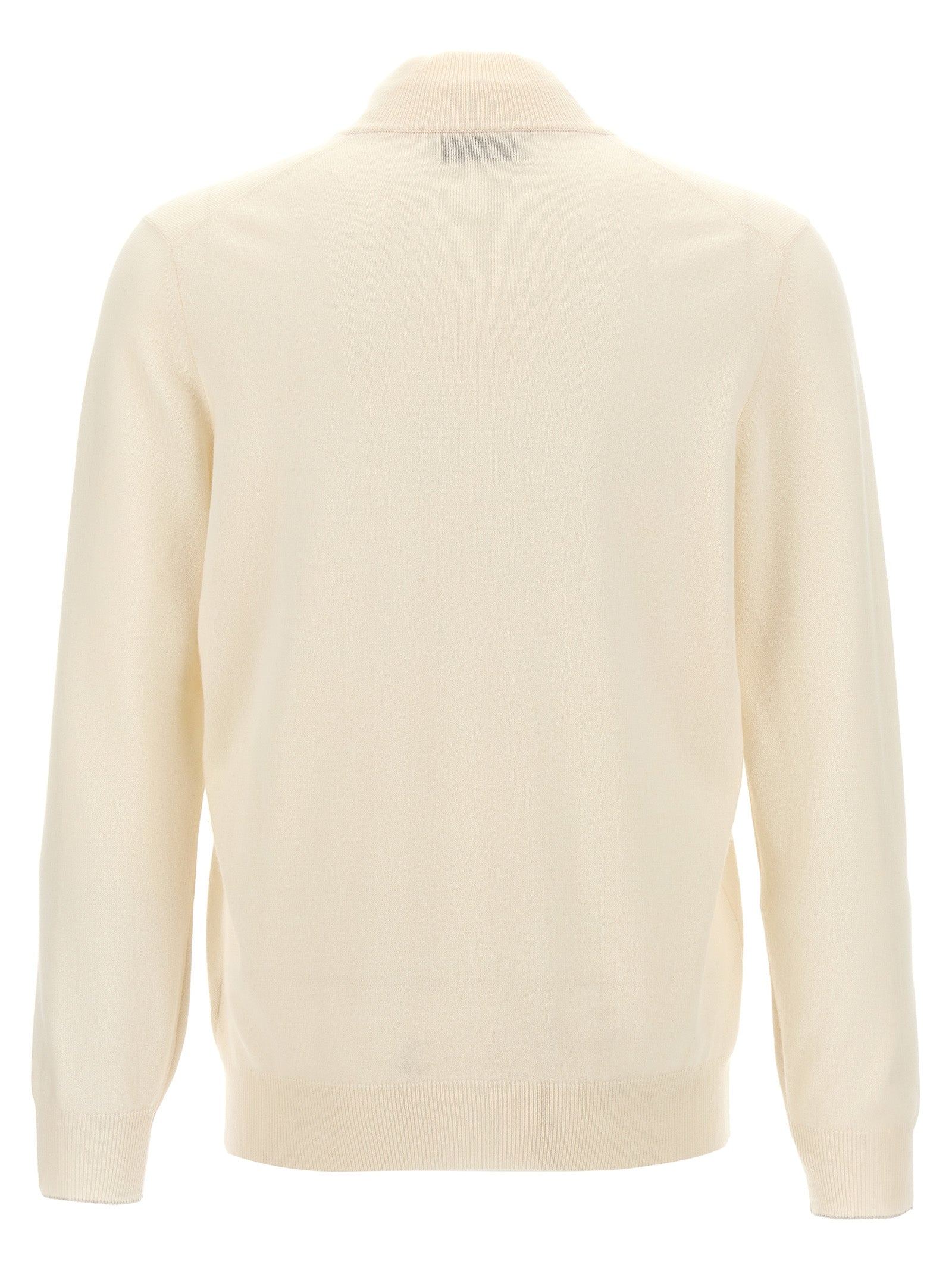 Brunello Cucinelli Weicher Kaschmir-Cardigan in Weiß