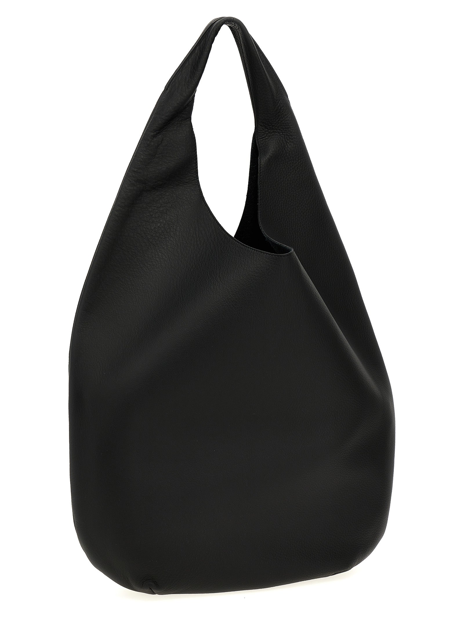 A.P.C. Schwarze Kalbsleder-Schultertasche
