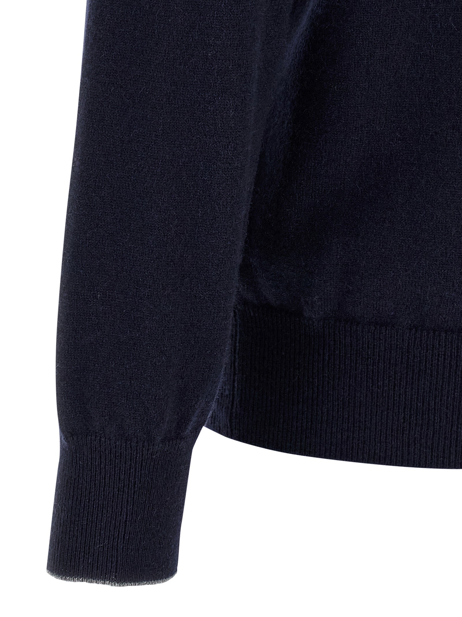 Brunello Cucinelli Blauer Kaschmir-Cardigan