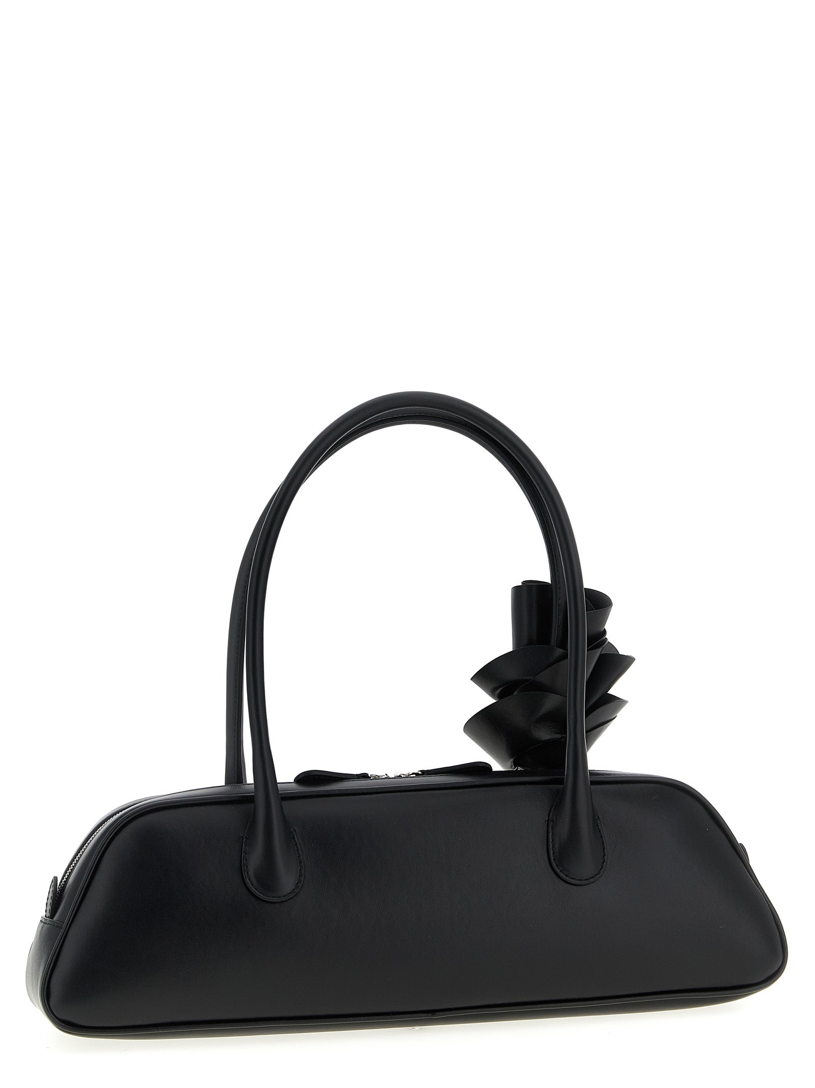 Magda Butrym Schwarze Kalbsleder-Schultertasche
