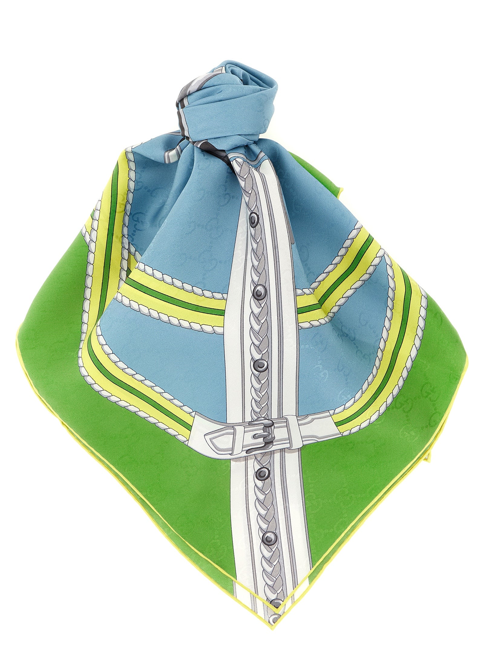Gucci Mehrfarbiger Seidenschal