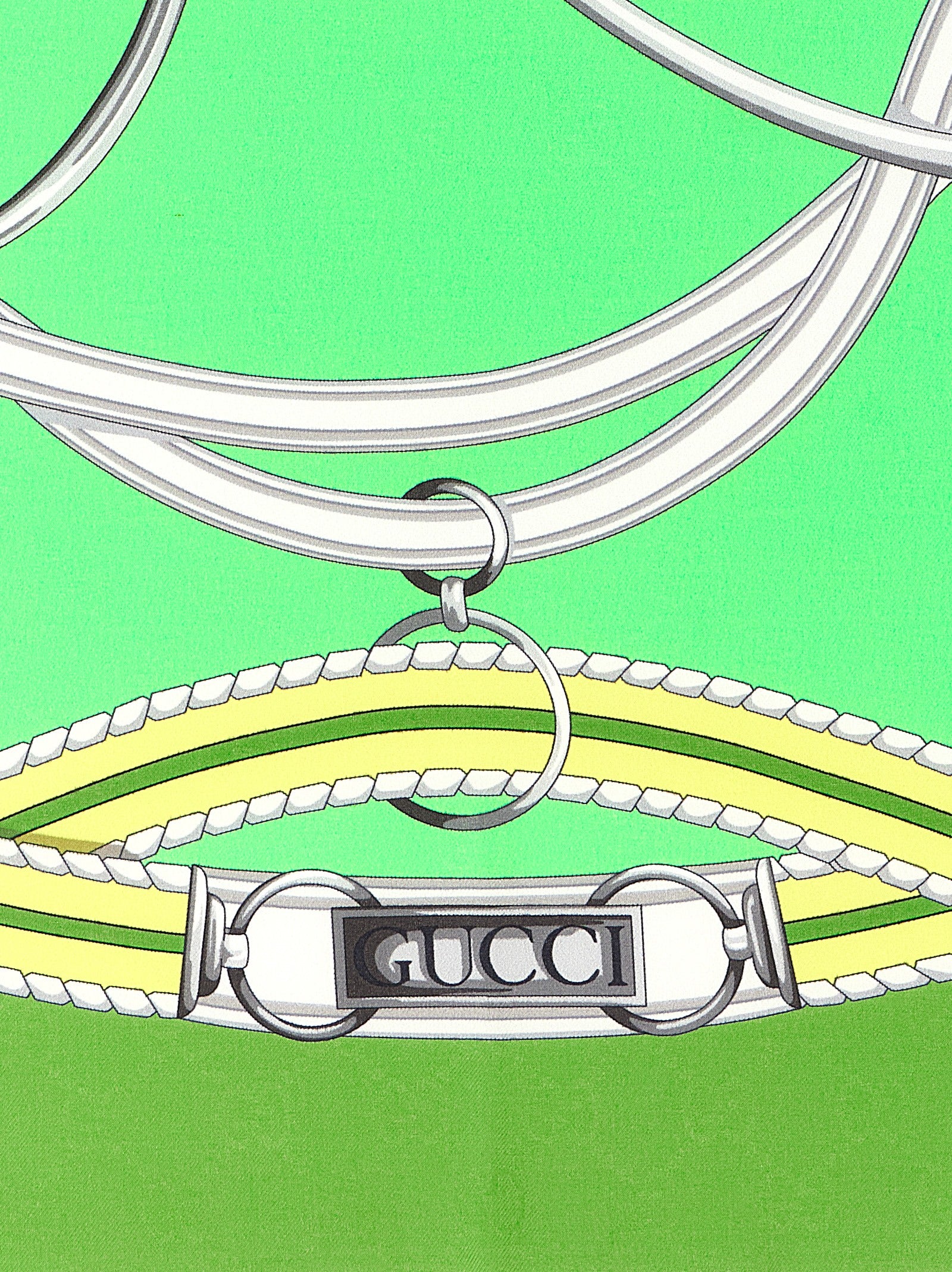 Gucci Mehrfarbiger Seidenschal