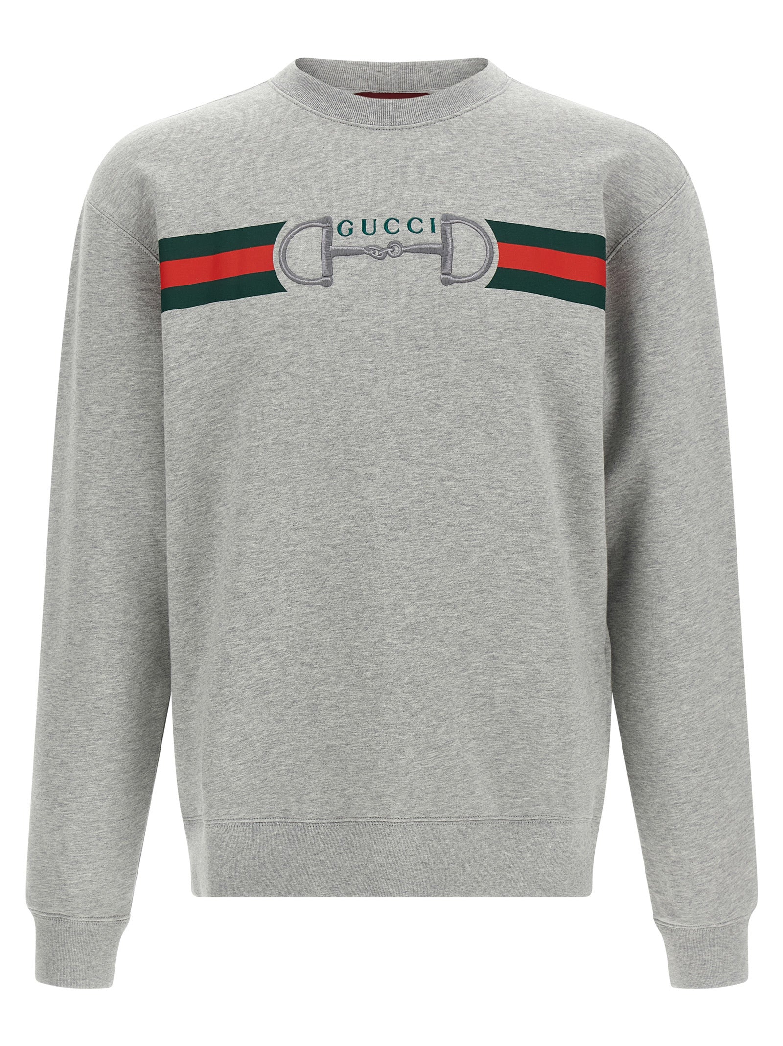 Gucci Grauer Baumwollpullover