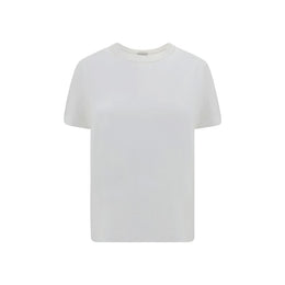 Brunello Cucinelli Weißes Baumwoll-T-Shirt