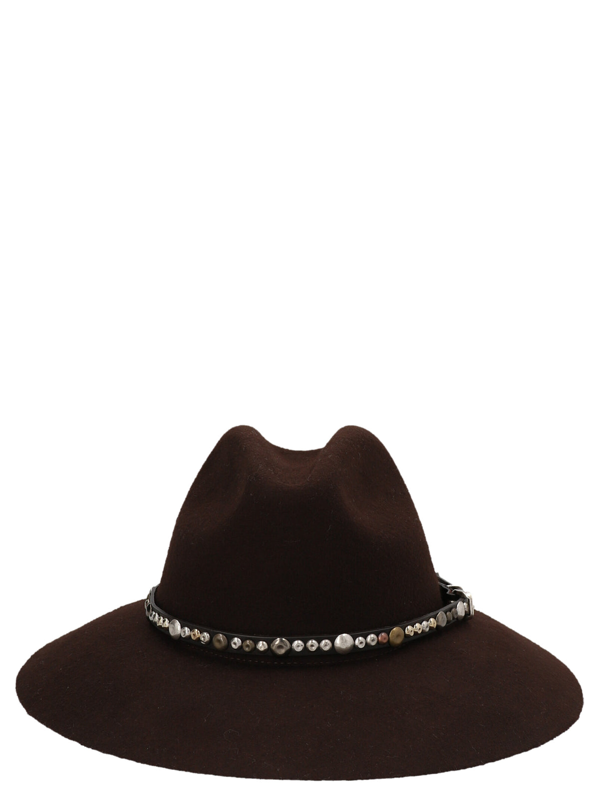 Golden Goose Brauner Woll-Fedora