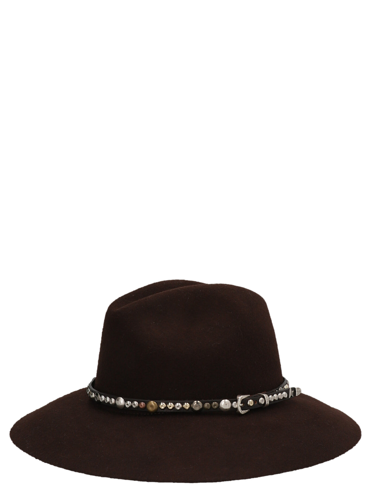 Golden Goose Brauner Woll-Fedora