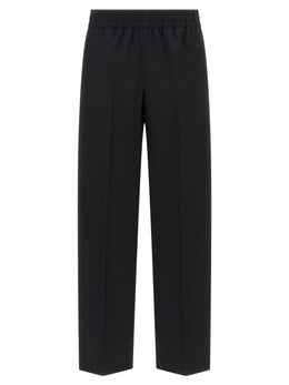 Golden Goose Schwarze Hose aus reiner Schurwolle