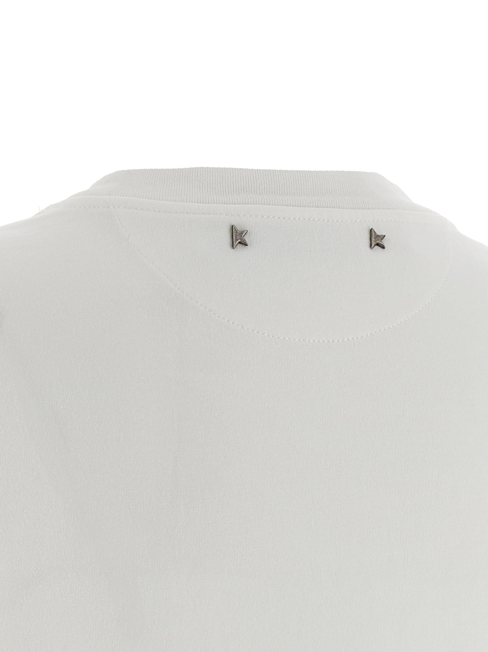 Golden Goose Weißes Baumwoll-T-Shirt