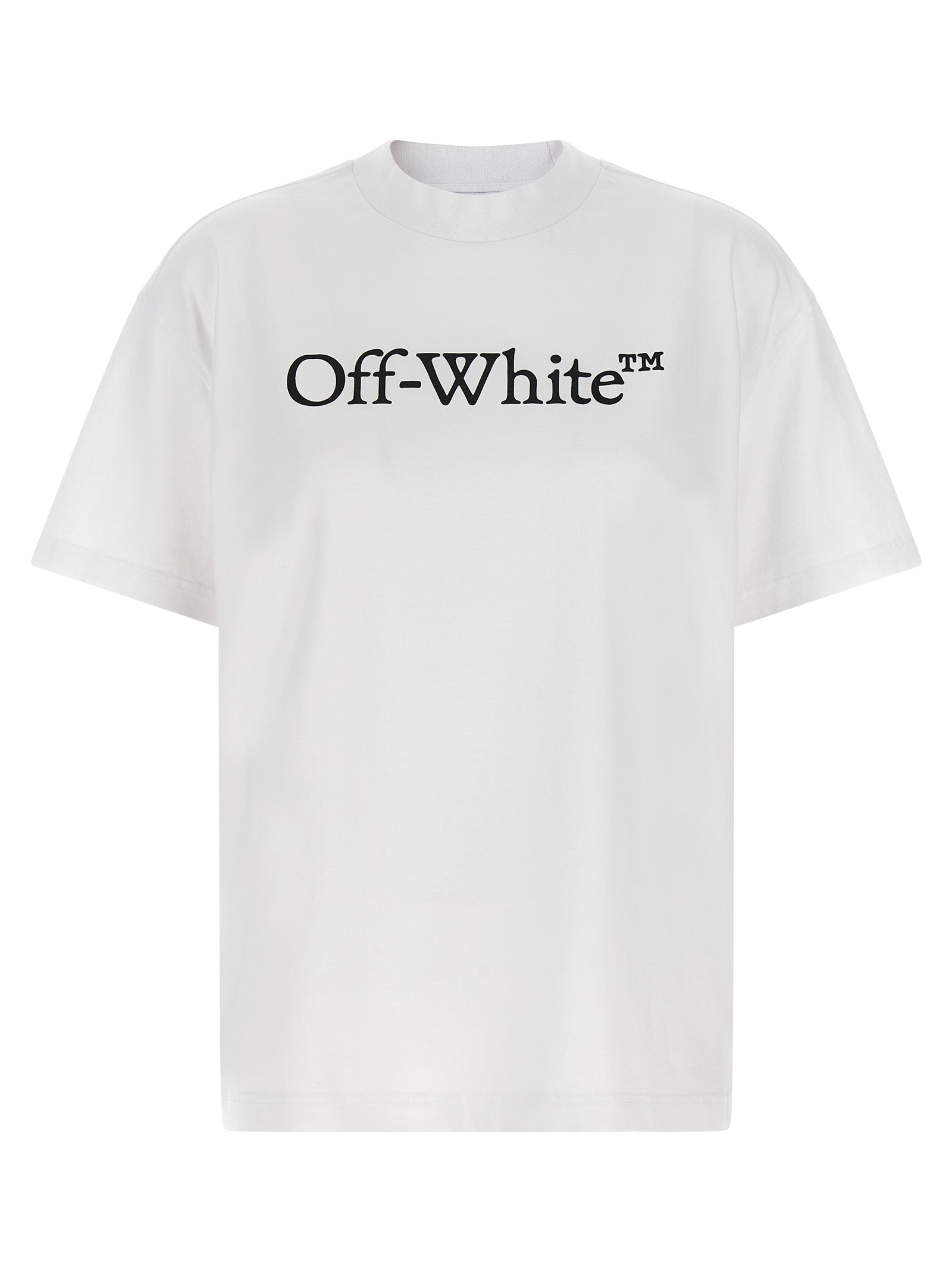 Off-White Weißes Baumwoll-T-Shirt