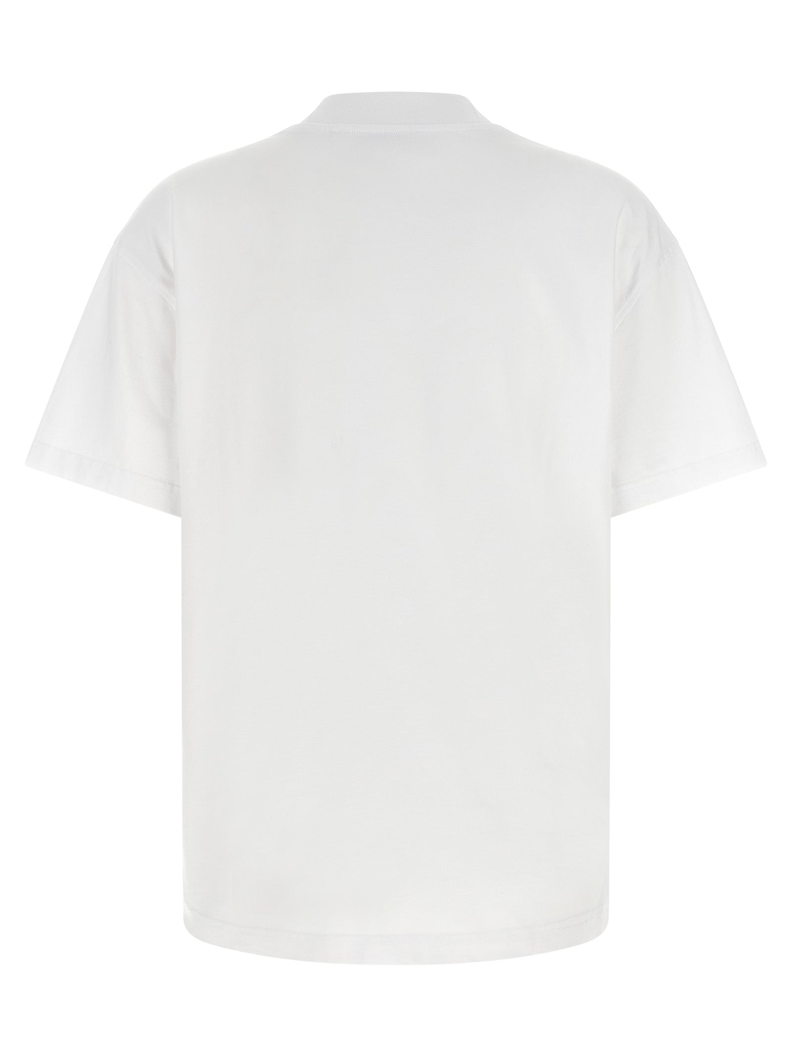 Off-White Weißes Baumwoll-T-Shirt