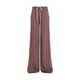 Rick Owens Braune Seidenhose Lässig