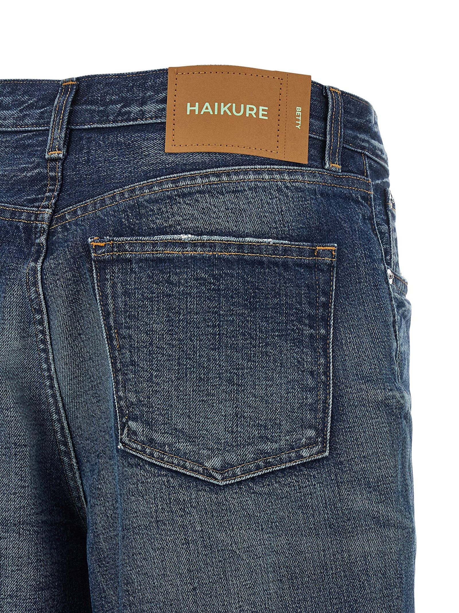 Haikure Blaue Baumwolljeans Denim