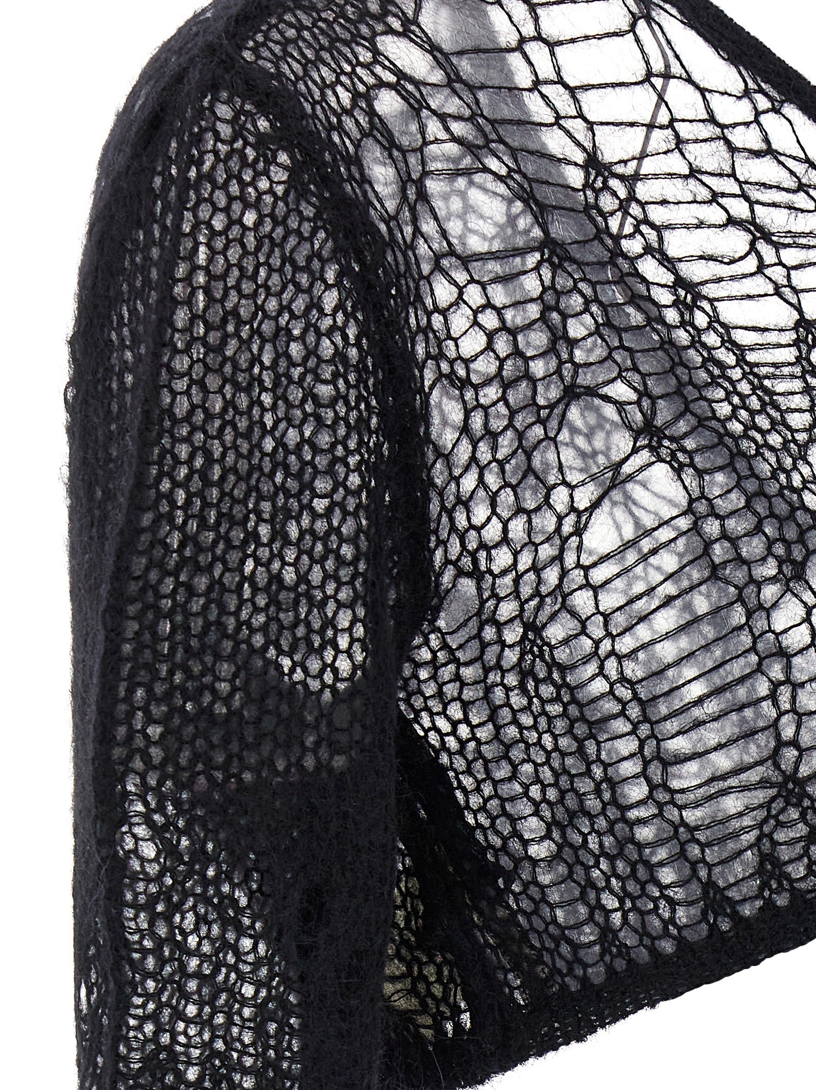 Rick Owens Schwarze Tanktops aus Nylon
