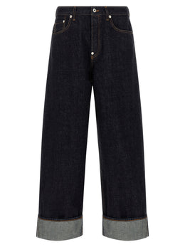 Kenzo Blaue Jeans aus Baumwolle im geraden Schnitt