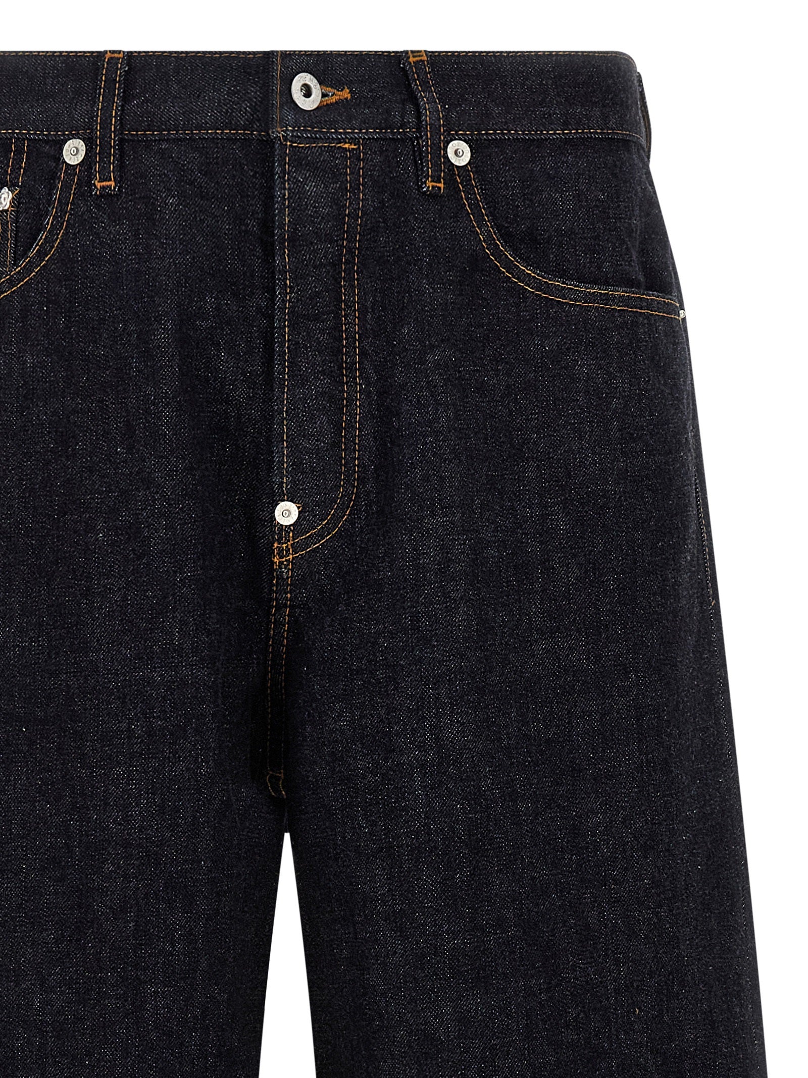 Kenzo Blaue Jeans aus Baumwolle im geraden Schnitt