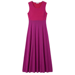 Malo Lila Seidenkleid für Damen